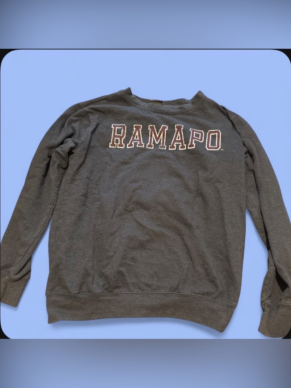 RAMAPO COLLEGE crewneck